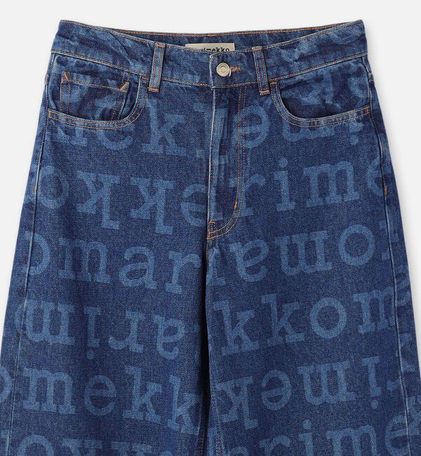 Marimekko「Maridenim Loose Logo S ジーンズ」|チノ|