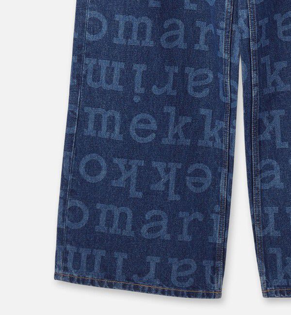 Marimekko「Maridenim Loose Logo S ジーンズ」|チノ|