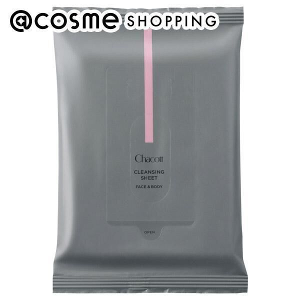 Chacott COSMETICS（チャコット・コスメティクス）「Chacott COSMETICS(チャコット・コスメティクス) クレンジングシート 002 本体 (10枚入)」|クレンジング|その他