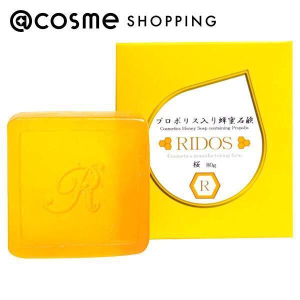  「RIDOS（リドス） プロポリス入り蜂蜜石鹸 桜 本体/ハチミツの香り/1 (80g)」|洗顔料|その他