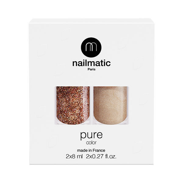  「nailmatic(ネイルマティック) NM COFFRET BO/GA 本体 (8ml&times;2本)」|ネイルカラー|その他