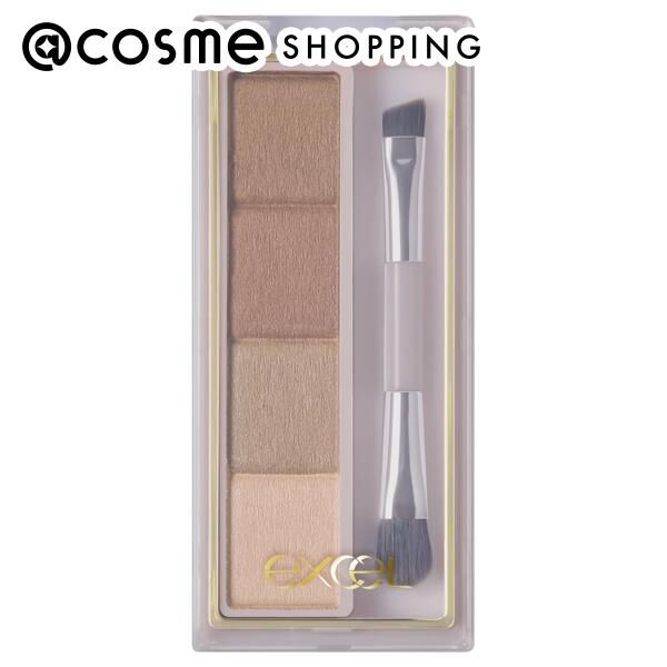 エクセル「エクセル カラーエディットパウダーブロウ EP03オータムベージュ 本体 (1個)」|アイブロウ|その他
