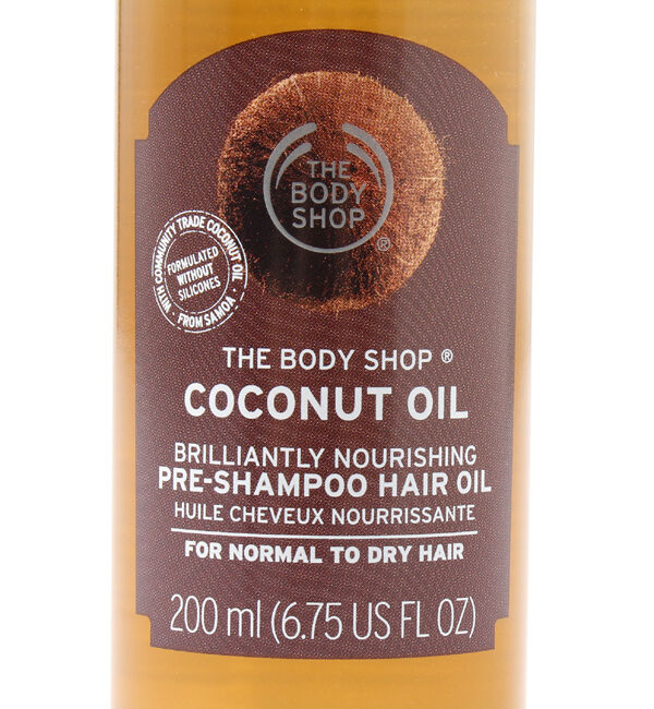THE BODY SHOP「ブリリアントプレシャンプーヘアオイル ココナッツ 200mL」|コンディショナー・トリートメント|