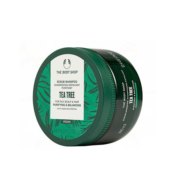 THE BODY SHOP「ティーツリー クリア＆バランシング ヘアスクラブ 240mL」|シャンプー|ｿﾉﾀ