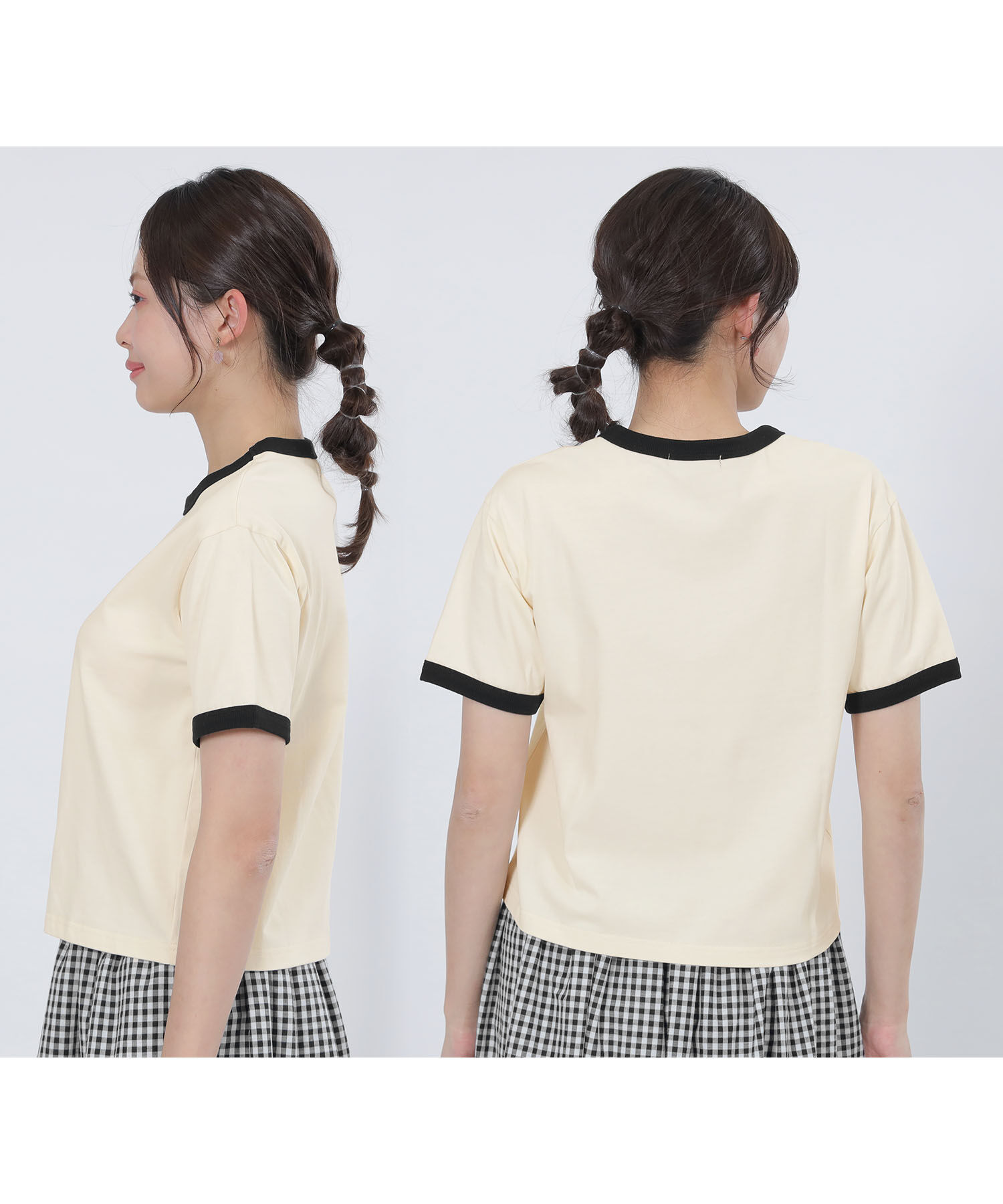 MARY QUANT「デイジーリンガー Tシャツ」|Tシャツ・カットソー|