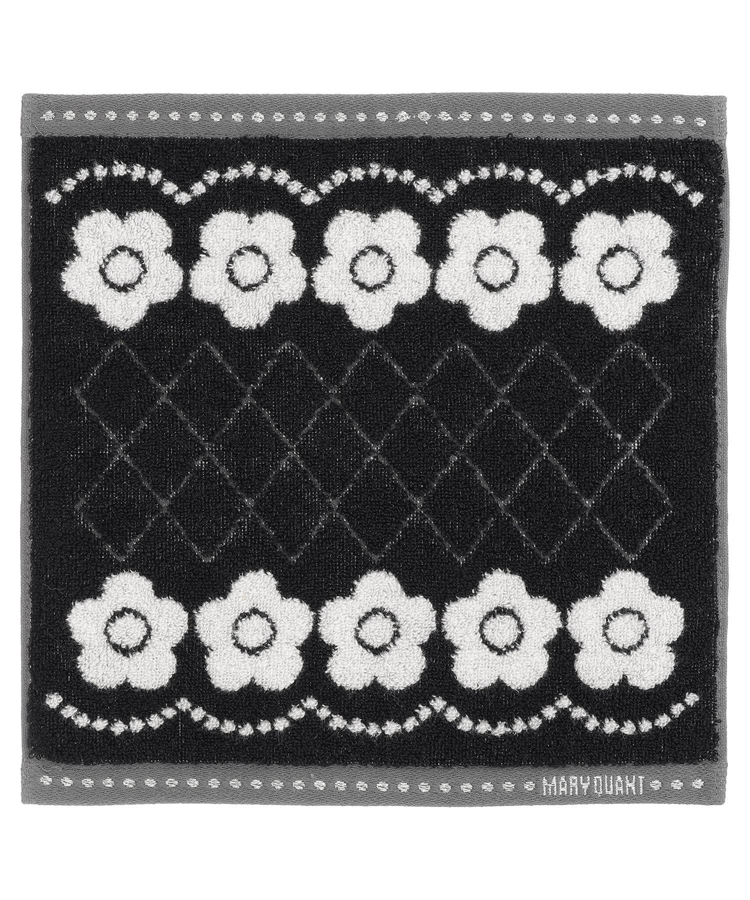 MARY QUANT「スウィートデイジーサンド ミニタオル」|タオル|ブラック