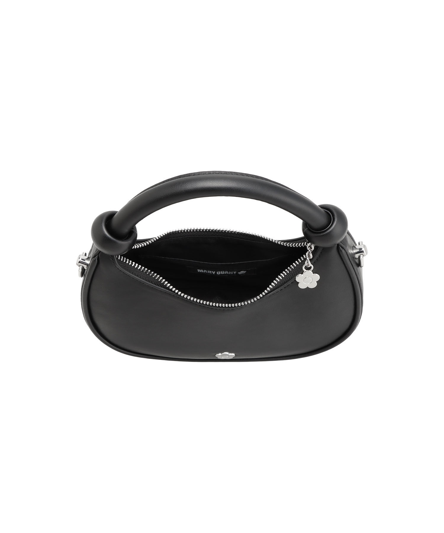 MARY QUANT「ハーフムーンメタルデイジー 2WAYショルダー」|ショルダー・メッセンジャー|