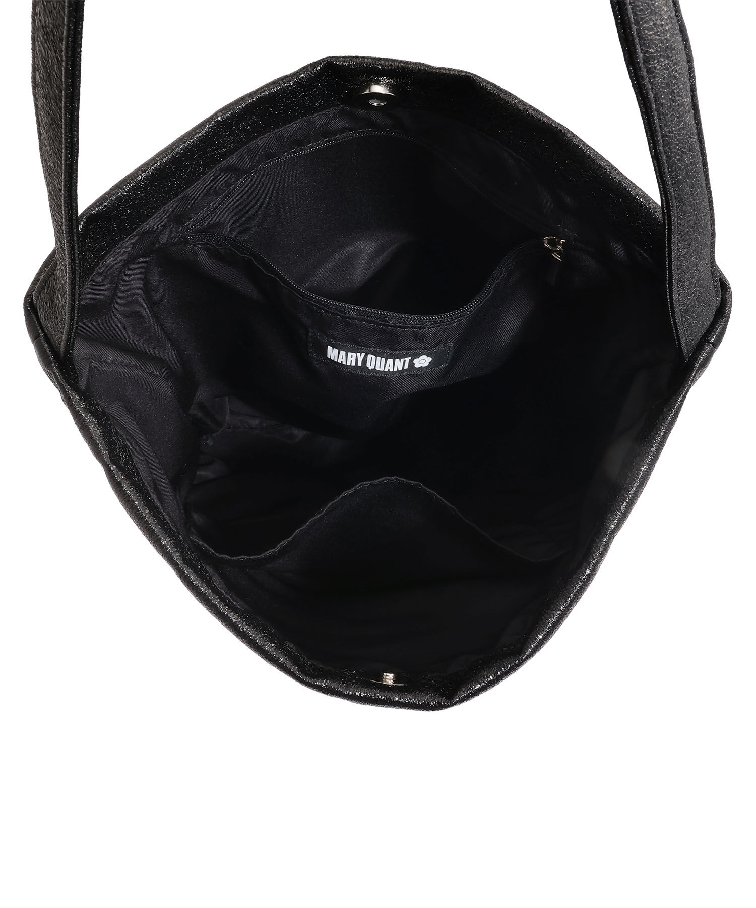 MARY QUANT「メタリックワンハンドル トート」|トートバッグ|