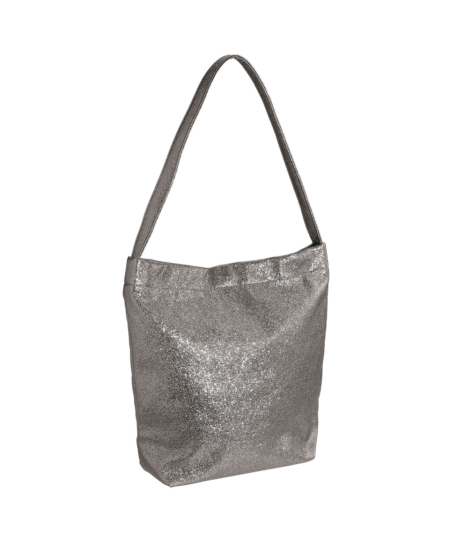 MARY QUANT「メタリックワンハンドル トート」|トートバッグ|