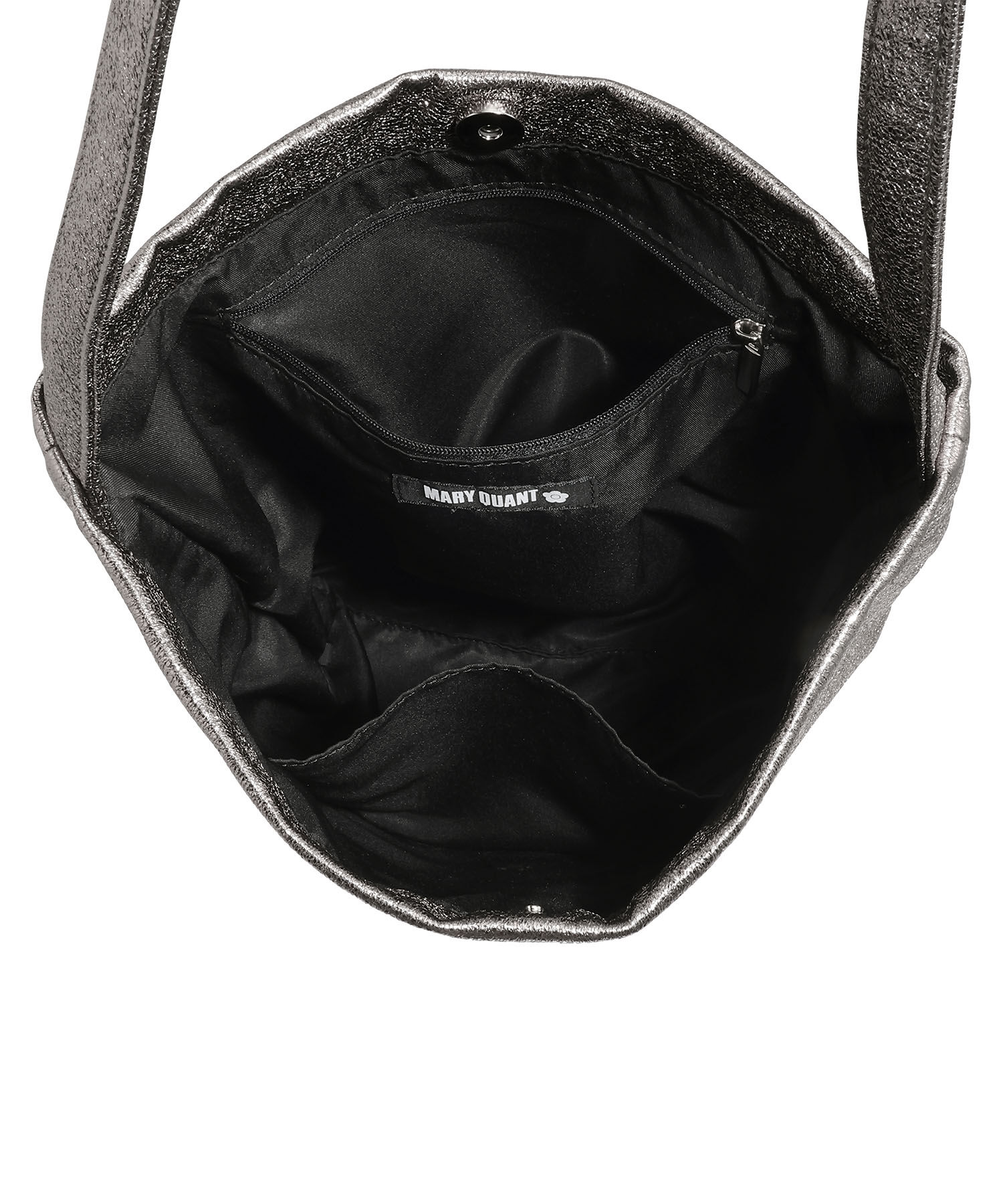 MARY QUANT「メタリックワンハンドル トート」|トートバッグ|