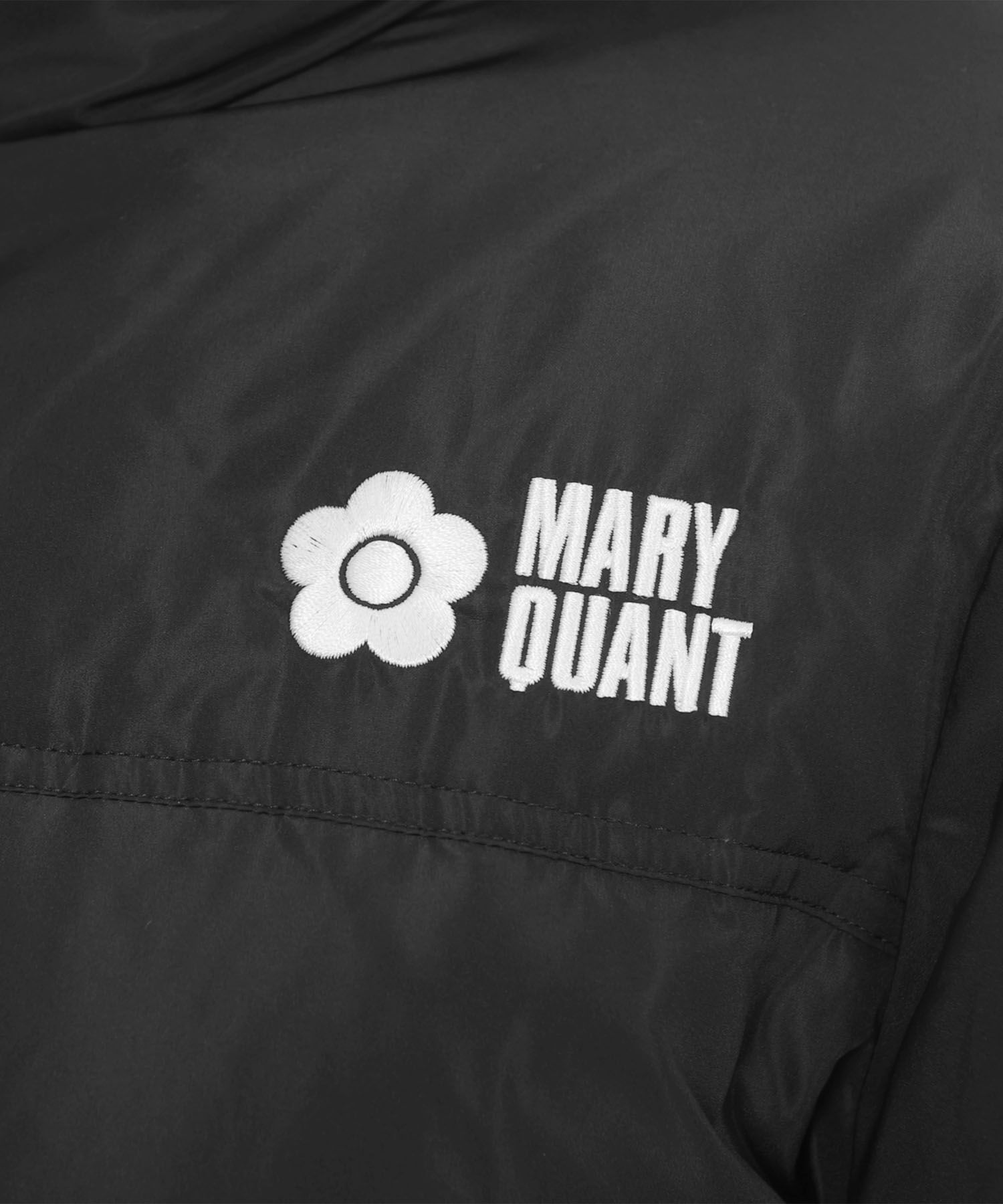 MARY QUANT「ロゴダウンパーカ ブルゾン」|ダウン|