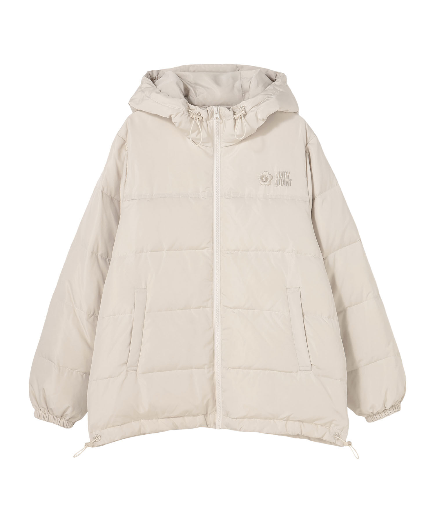 MARY QUANT「ロゴダウンパーカ ブルゾン」|ダウン|