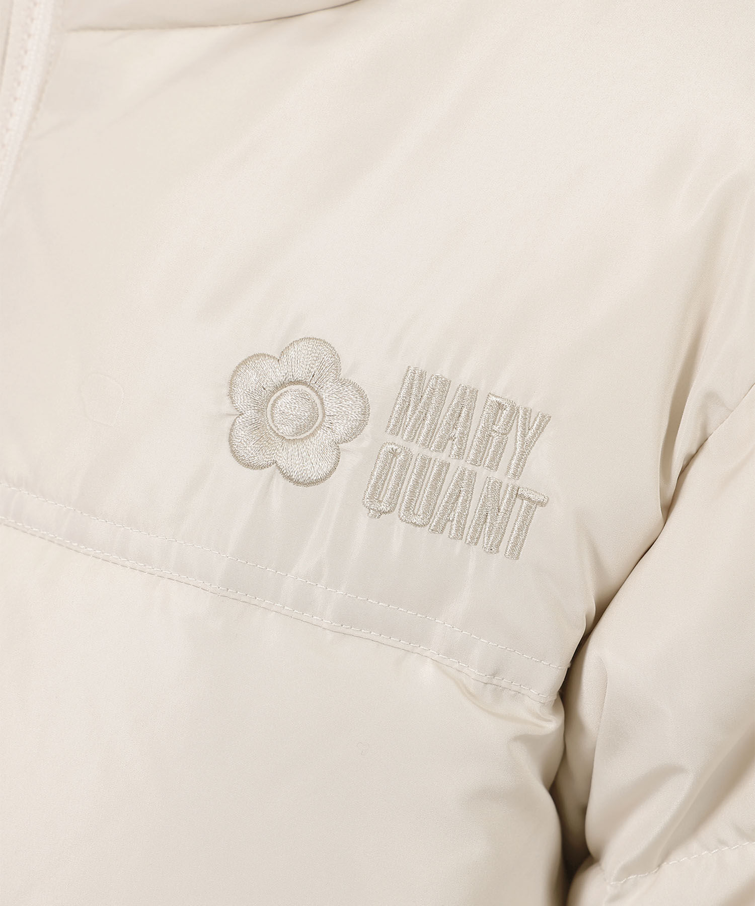 MARY QUANT「ロゴダウンパーカ ブルゾン」|ダウン|