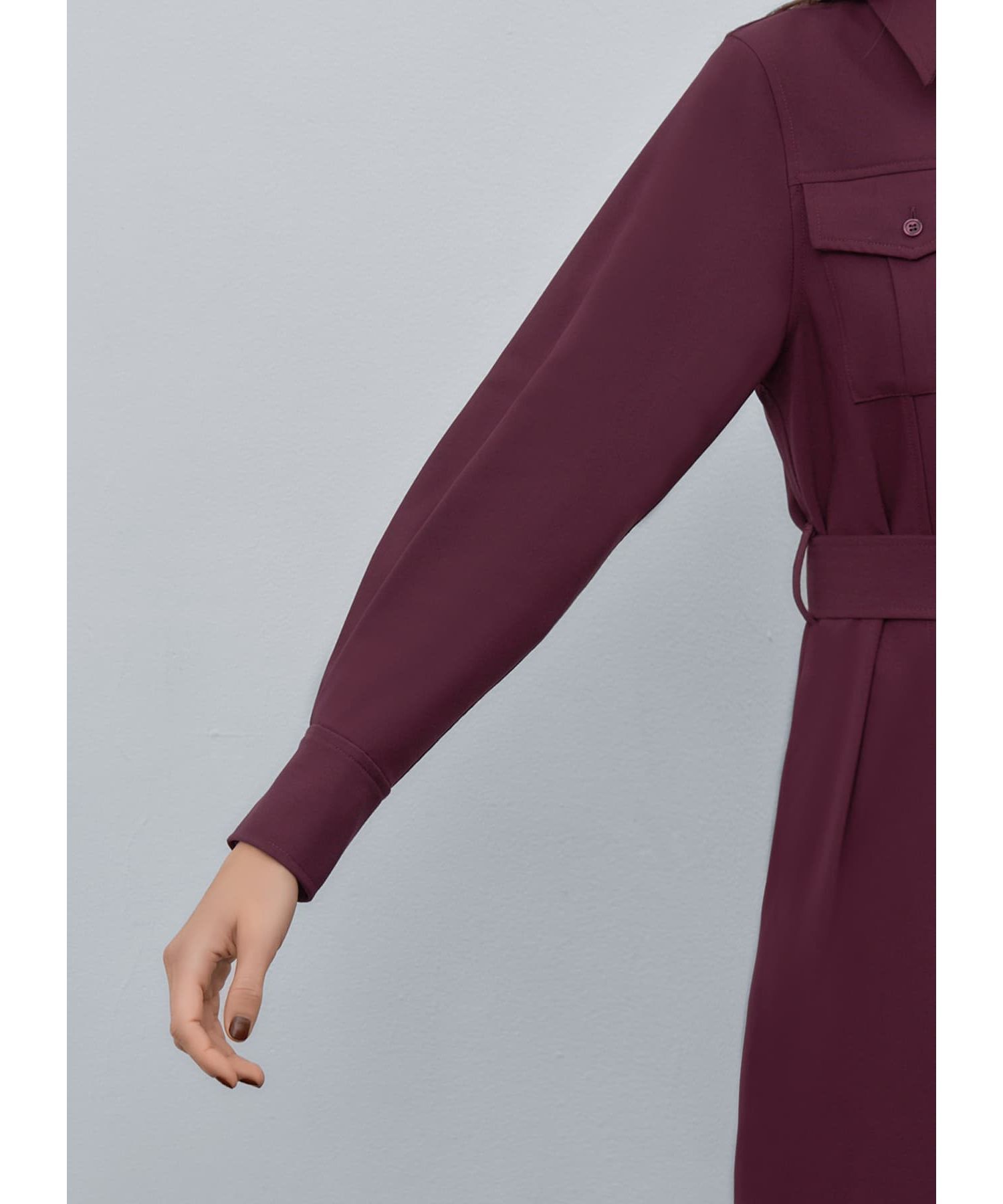 STYLE DELI「【LUXE】ベルト付きシャツワンピース」|ワンピース|