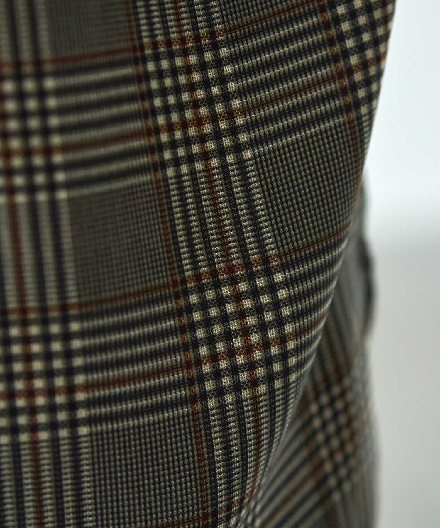 STYLE DELI「【LUXE】マットサテンチェック柄シャツ」|シャツ・ブラウス|