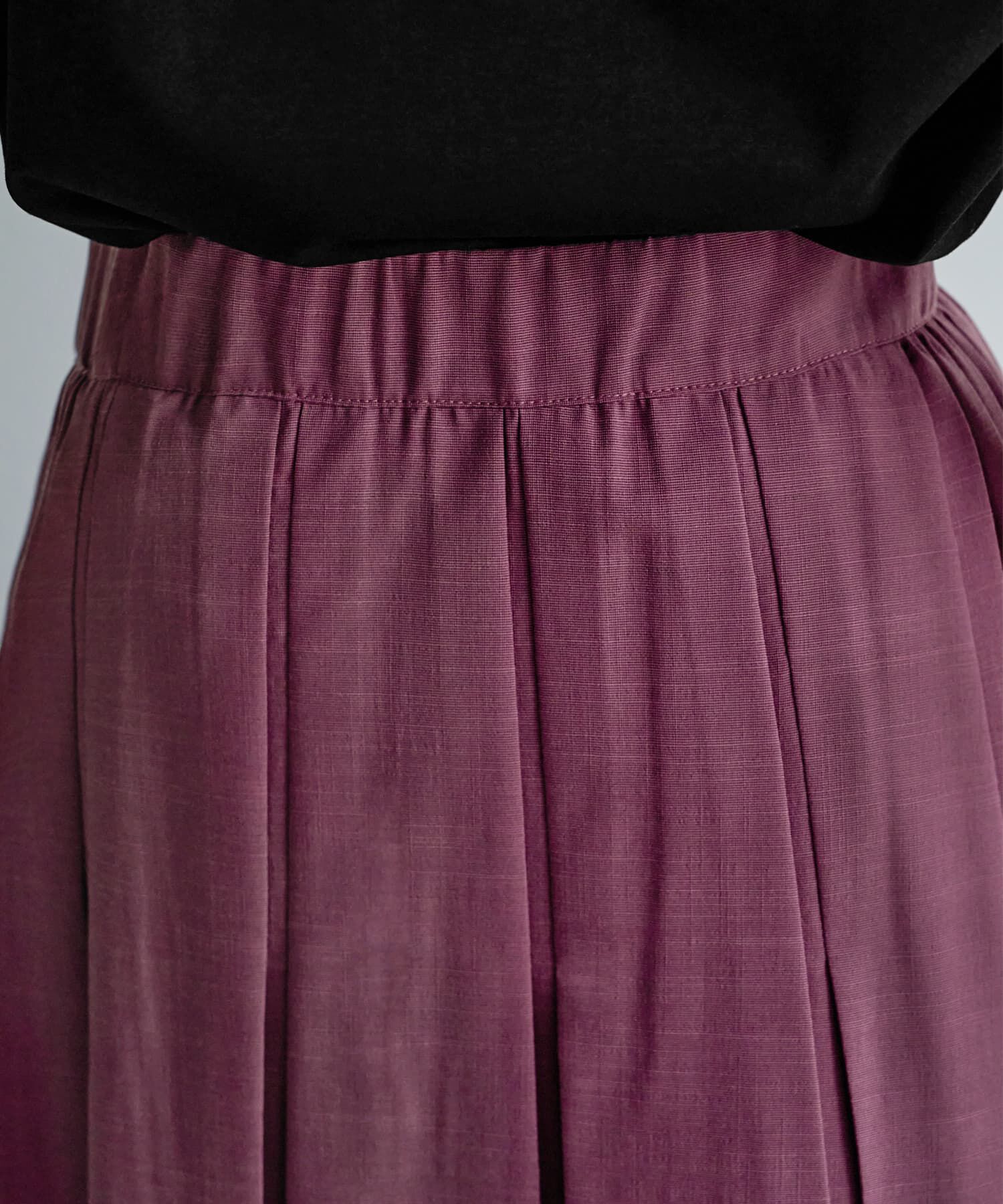 STYLE DELI「【LUXE】段差デザインプリーツスカート」|スカート|