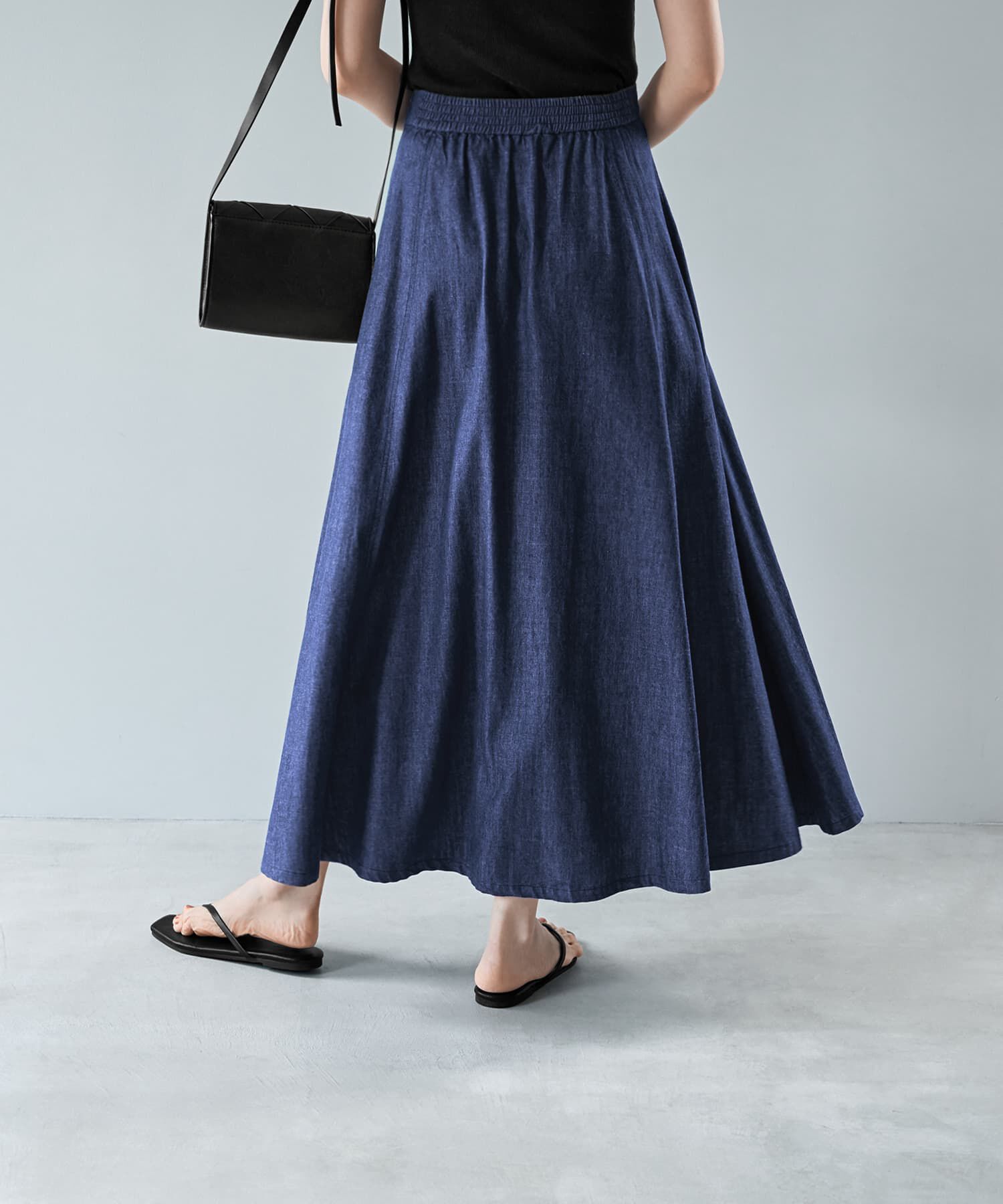 STYLE DELI「【セット対応】サマーデニムフレアスカート」|スカート|