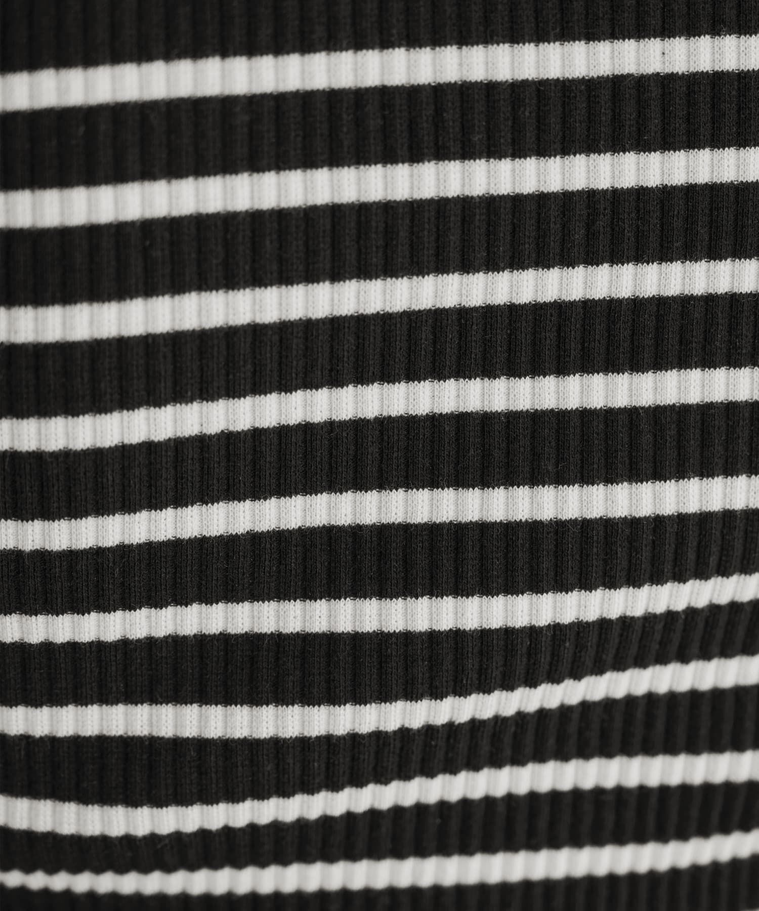 STYLE DELI「トリミングボーダーのリブ生地タンクトップ」|タンクトップ|