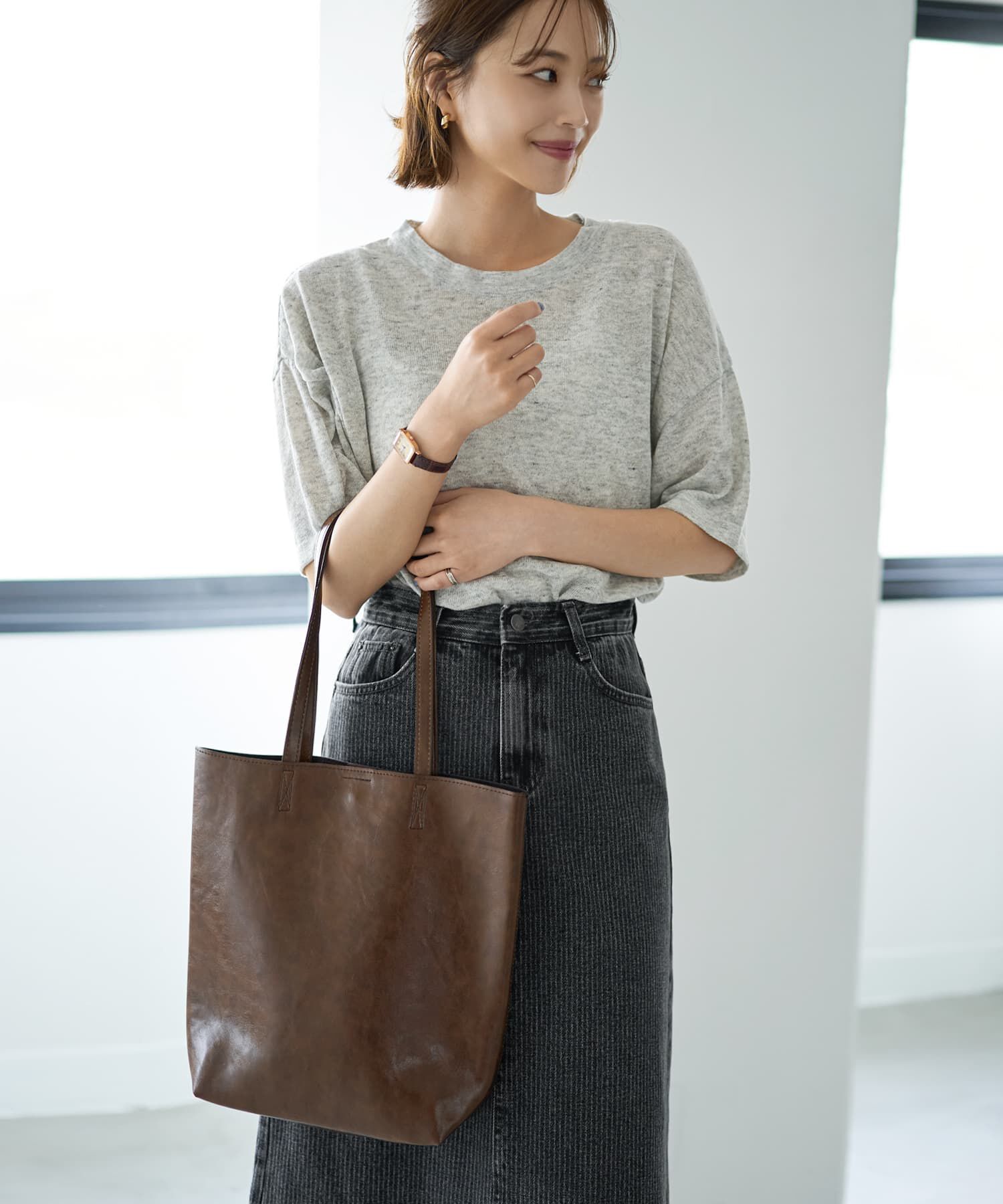 STYLE DELI「PCサイズマチ付きトートバッグ」|トートバッグ|