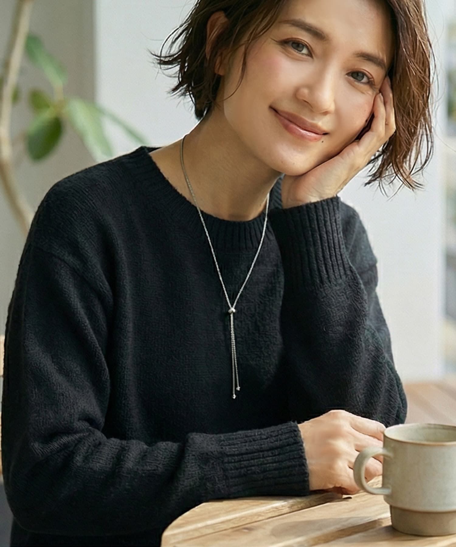 STYLE DELI「【DELI by】Yライン ロングネックレス」|ネックレス|