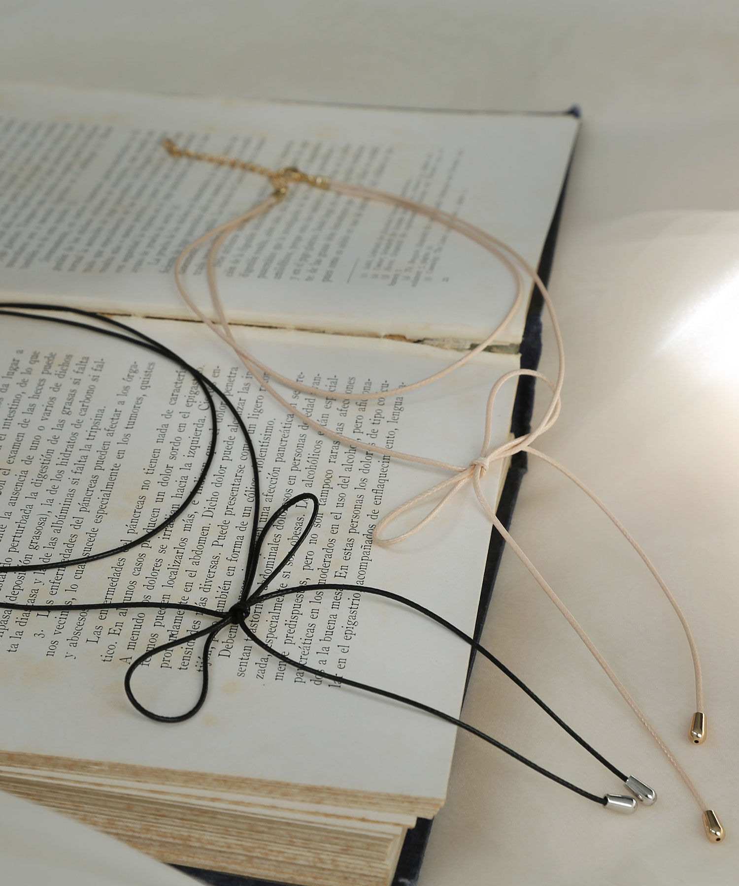 colleca la「2連リボンコードチョーカー」|ネックレス|