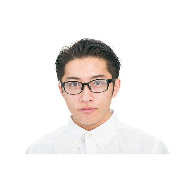  「ウェリントン型 飛沫・花粉対策めがね AIR VISOR Lサイズ」|メガネ|