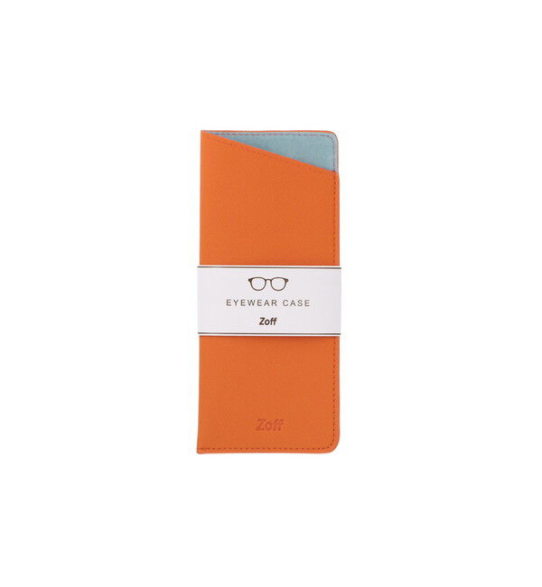  「メガネケース（ネオレザーケース） サングラスケース 」|サングラス|オレンジ