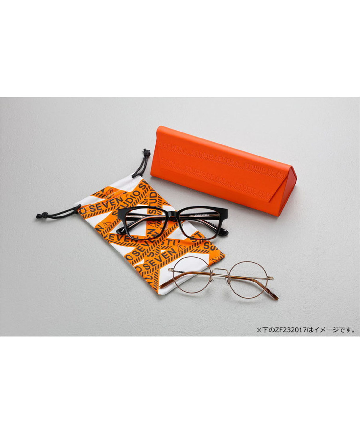  「Zoff｜STUDIO SEVEN｜ウェリントン型 メガネ 黒縁 太縁フレーム クリアフレーム レンズ交換券付き」|メガネ|