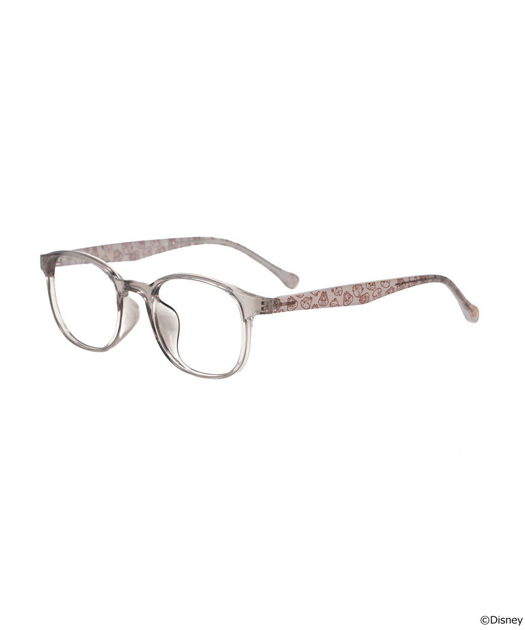  「ウェリントン型 メガネ Disney Collection created by Zoff Mickey & Friends ディズニー レンズ交換券付き」|メガネ|薄グレー