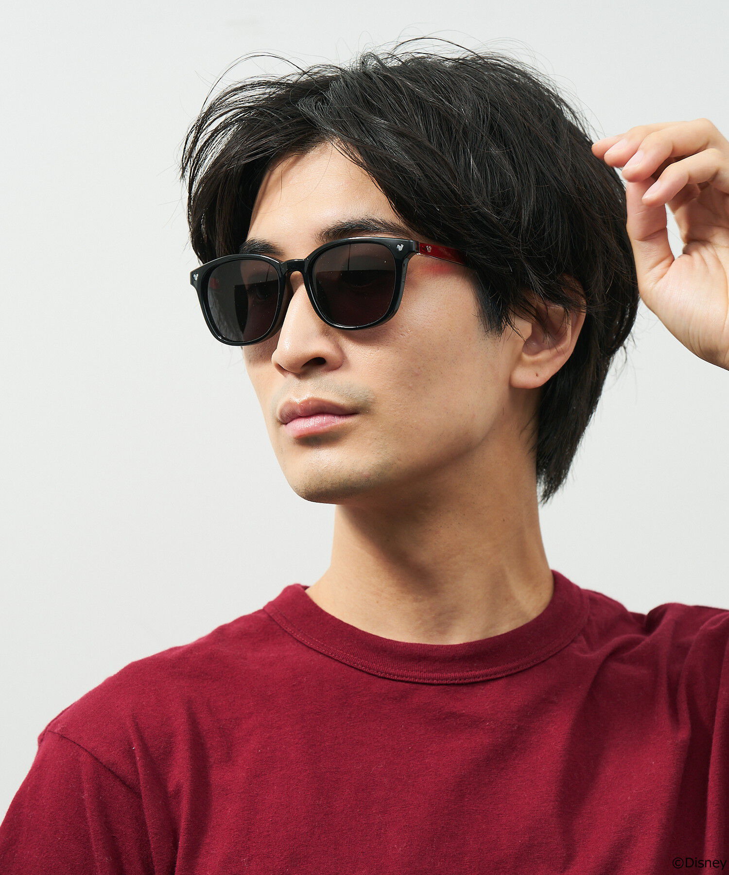  「ウェリントン型 サングラス Disney Collection created by Zoff &rdquo;Sunglasses&rdquo; ディズニー」|メガネ|