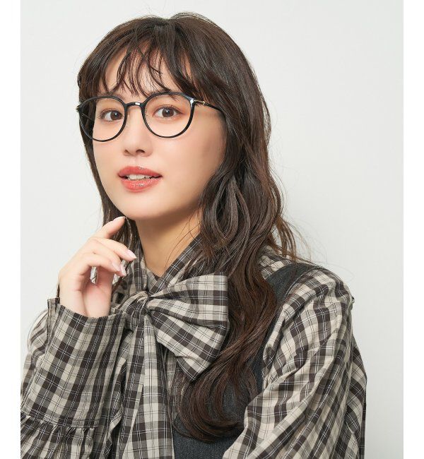  「ボストン型 軽量 メガネ 大人可愛い オフィスカジュアル /SMART SKINNY  レンズ交換券付」|メガネ|