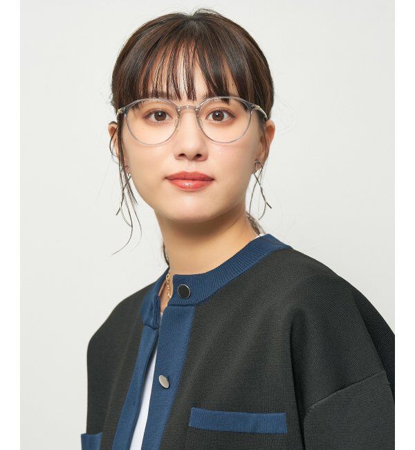  「ボストン型 軽量 メガネ 大人可愛い オフィスカジュアル /SMART SKINNY  レンズ交換券付」|メガネ|