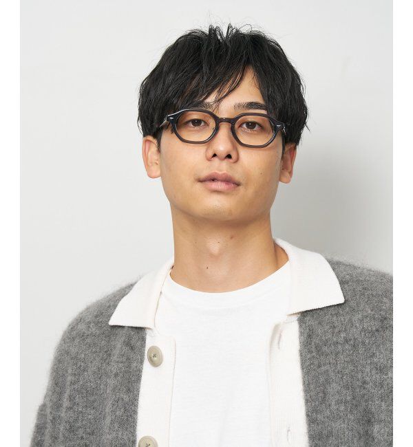  「Zoff｜SHIBATA HIKARI｜メガネ｜多角形型｜伊達・度付き レンズ交換券付」|メガネ|