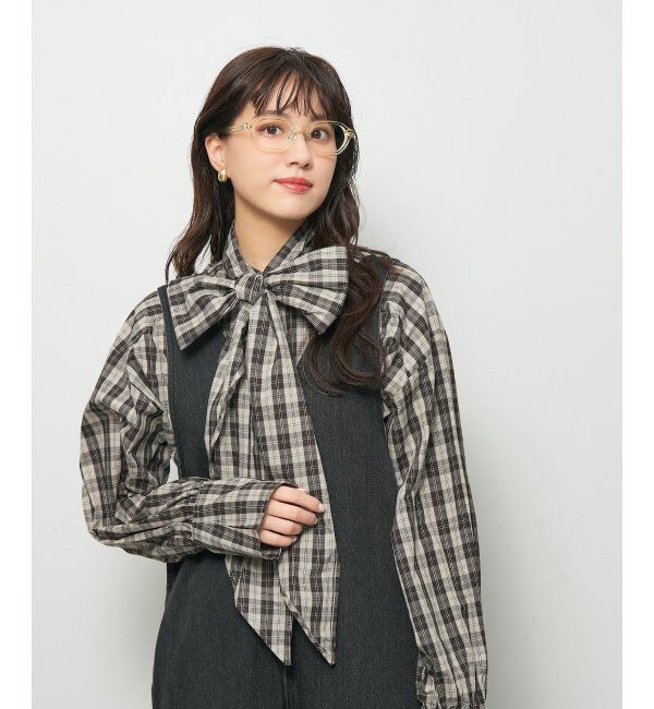  「Zoff｜SHIBATA HIKARI｜メガネ｜多角形型｜伊達・度付き レンズ交換券付」|メガネ|薄イエロー