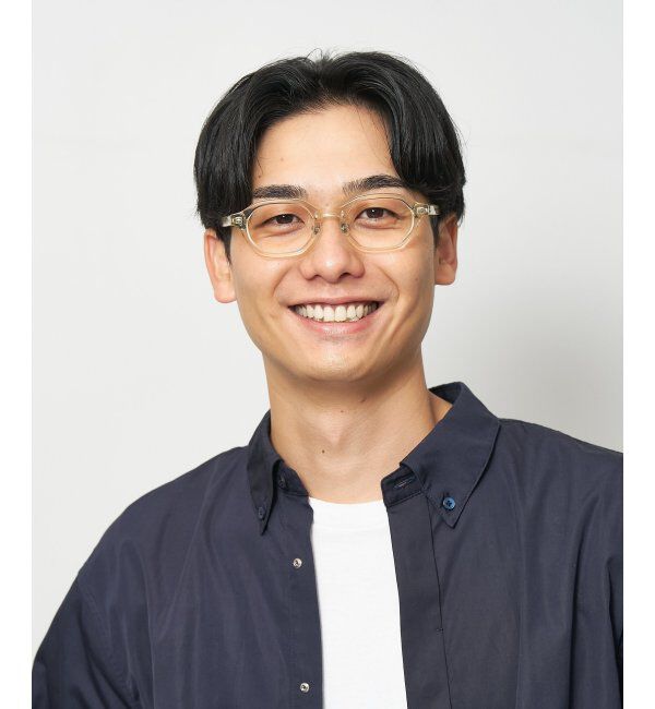  「Zoff｜SHIBATA HIKARI｜メガネ｜多角形型｜伊達・度付き レンズ交換券付」|メガネ|