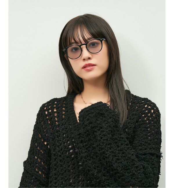  「【WEB限定】Zoff｜emiri ボストン型 サングラス UVカット 紫外線対策 辺見えみり」|サングラス|