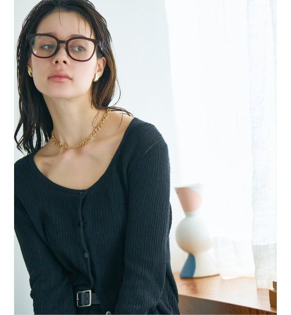  「ウエリントン型サングラス｜くもり止め 曇り止め 防曇レンズ 軽量 大きめ｜Zoff｜」|サングラス|