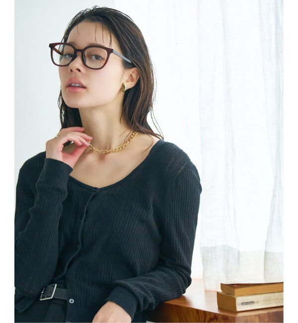  「ウエリントン型サングラス｜くもり止め 曇り止め 防曇レンズ 軽量 大きめ｜Zoff｜」|サングラス|