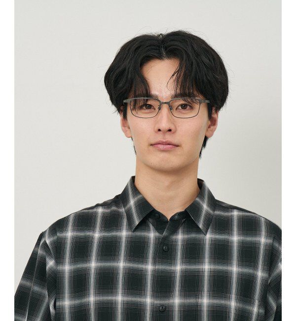  「ウェリントン型 ビジネス・アクティブ用 メガネ【CLAP CLICK搭載】 ずれ落ち防止 レンズ交換券付」|メガネ|