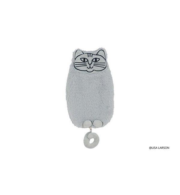  「Zoff meets LISA LARSON｜メガネ・サングラスケース リサ・ラーソン マイキー ふわふわ 猫 しっぽ ポーチ」|サングラス|グレー