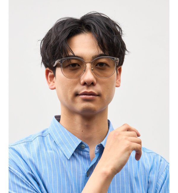  「SUNCUTGlasses/UV100%CUT サングラス｜ラバーテンプル｜ズレ落ち防止｜カラーレンズ｜紫外線対策 UVカット」|サングラス|