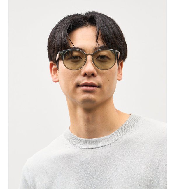  「SUNCUTGlasses/UV100%CUT サングラス｜ラバーテンプル｜ズレ落ち防止｜カラーレンズ｜紫外線対策 UVカット」|サングラス|