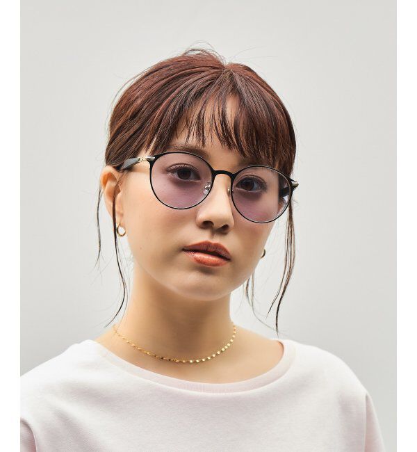  「SUNCUTGlasses/UV100%CUT サングラス｜ラバーテンプル｜ズレ落ち防止｜カラーレンズ｜紫外線対策 UVカット」|サングラス|ブラック