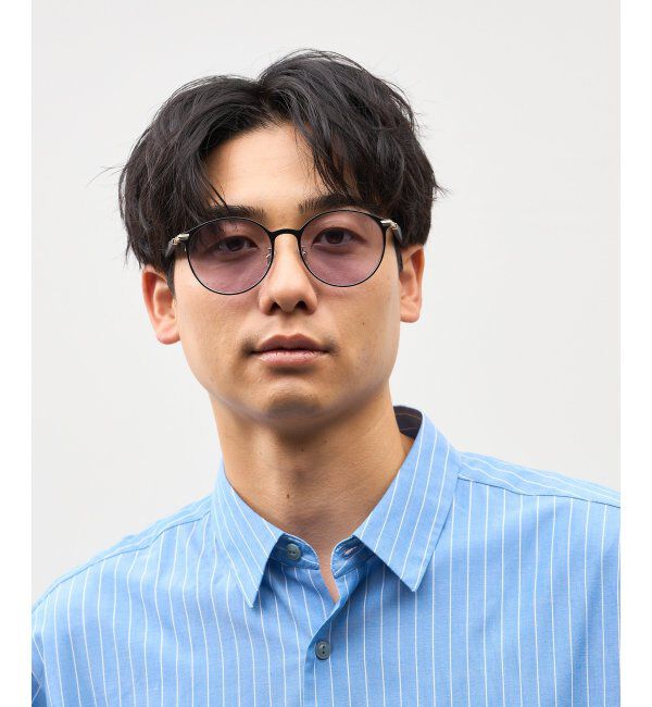  「SUNCUTGlasses/UV100%CUT サングラス｜ラバーテンプル｜ズレ落ち防止｜カラーレンズ｜紫外線対策 UVカット」|サングラス|