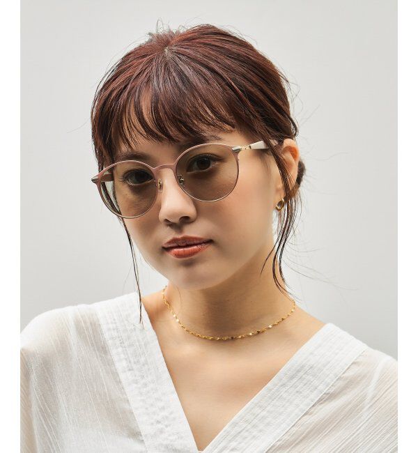  「SUNCUTGlasses/UV100%CUT サングラス｜ラバーテンプル｜ズレ落ち防止｜カラーレンズ｜紫外線対策 UVカット」|サングラス|