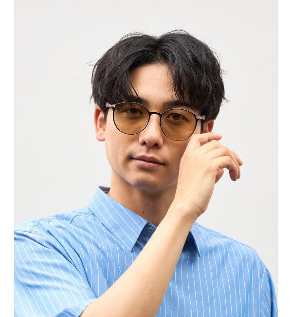  「SUNCUTGlasses/UV100%CUT サングラス｜ラバーテンプル｜ズレ落ち防止｜カラーレンズ｜紫外線対策 UVカット」|サングラス|