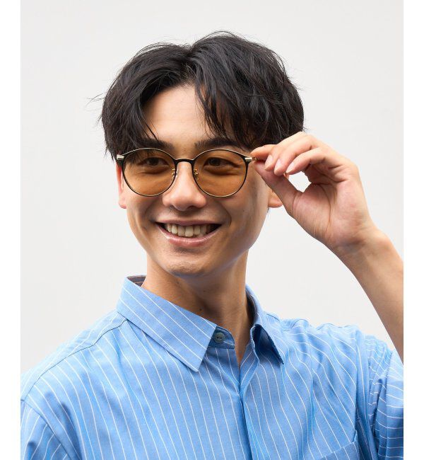  「SUNCUTGlasses/UV100%CUT サングラス｜ラバーテンプル｜ズレ落ち防止｜カラーレンズ｜紫外線対策 UVカット」|サングラス|