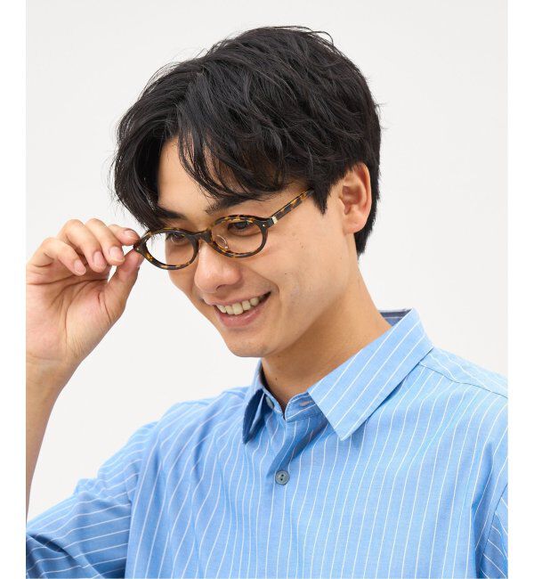  「Zoff｜ETRE TOKYO｜オーバル型 メガネ｜伊達メガネ 度付きメガネ ユニセックス レンズ交換券付」|メガネ|