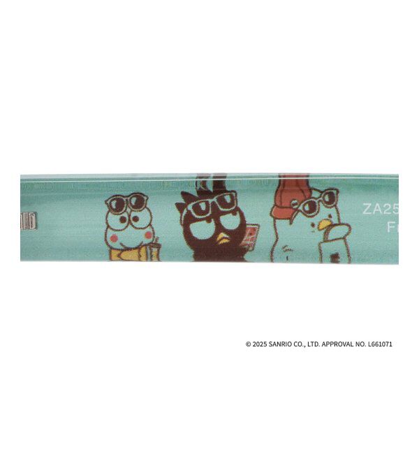  「Zoff｜はぴだんぶい ウェリントン型 メガネ｜伊達・度付きメガネ｜グッズ   レンズ交換券付」|メガネ|