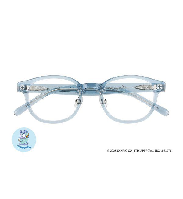  「Zoff｜はぴだんぶい 【ハンギョドン モデル】 メガネ｜伊達・度付きメガネ｜グッズ   レンズ交換券付」|メガネ|